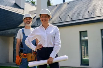 Marchand de biens analysant une opération immobilière pour se lancer