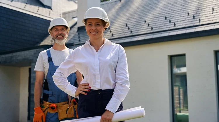 Marchand de biens analysant une opération immobilière pour se lancer